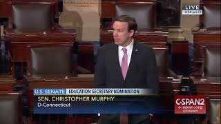 Chris Murphy on Betsy DeVos confirmation | February 7 2017