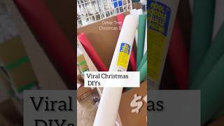 Viral Dollar Tree Christmas DIYs #DIY #dollartreediy #poolnoodle #christmasdecor #diycrafts #viral