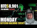 Breaking Bitcoin LiveBitcoin Halving Market Watch Party! Live Analysis & Requests!