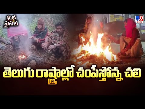 తెలుగు రాష్ట్రాల్లో చంపేస్తోన్న చలి - TV9 - TV9