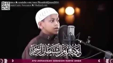 أجمل تلاوة هادئة لتنويم الاطفال مع الطفل عمر الفاروق الأندونيسي