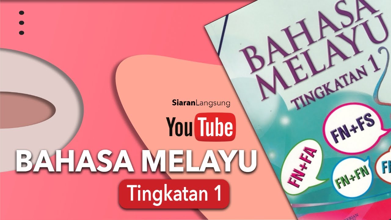 Pdpr Bahasa Melayu Ting 1 Youtube