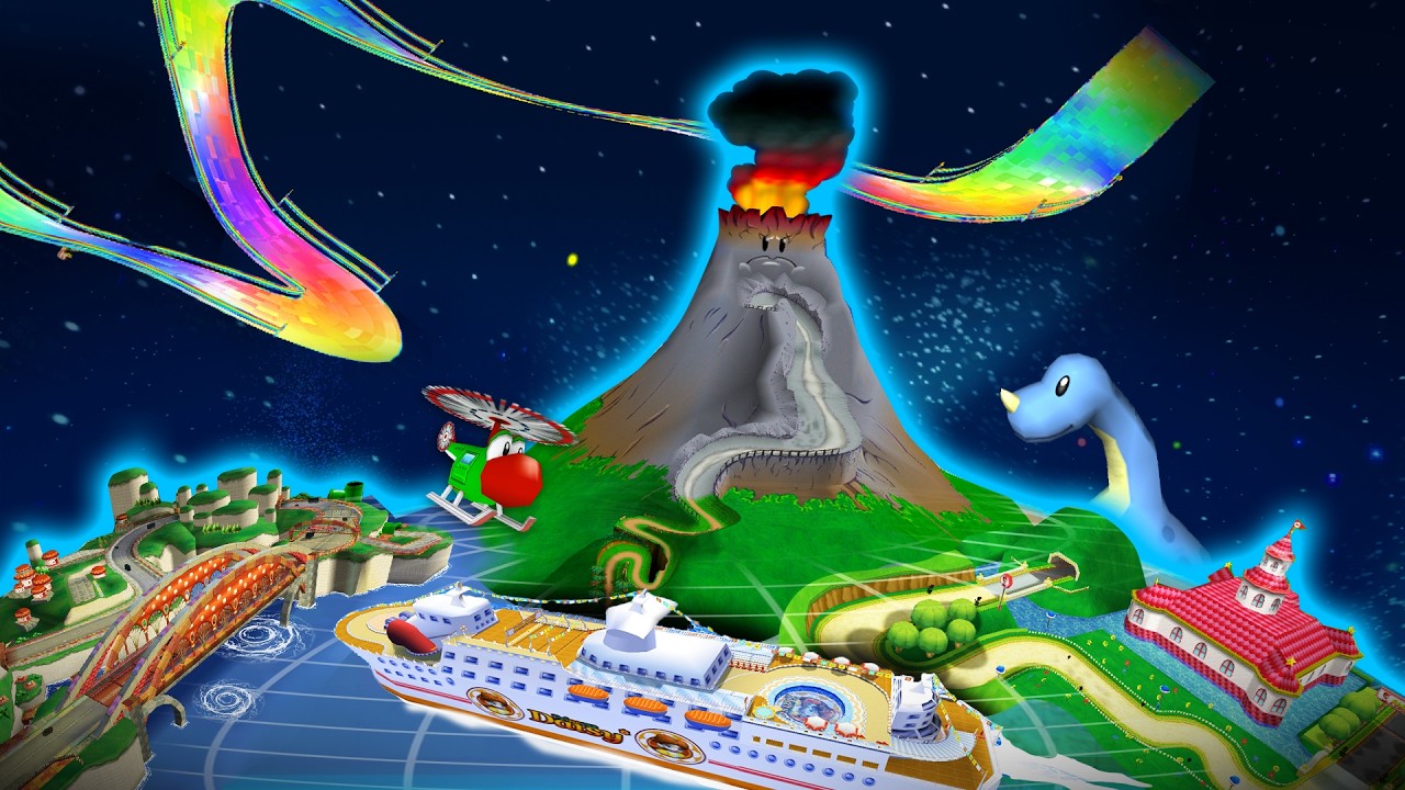 Cool Bits - Mario Kart's Secret Connected World (Remastered + NEW Discoveries!)