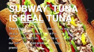 Is Subways Tuna Actually REAL Tuna