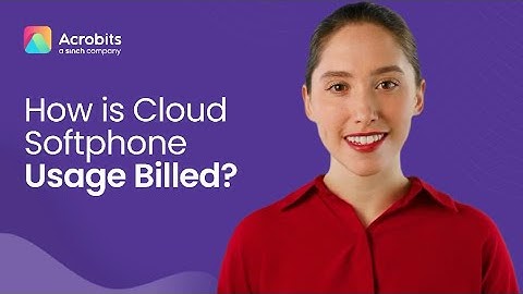 How is Cloud Softphone Usage Billed