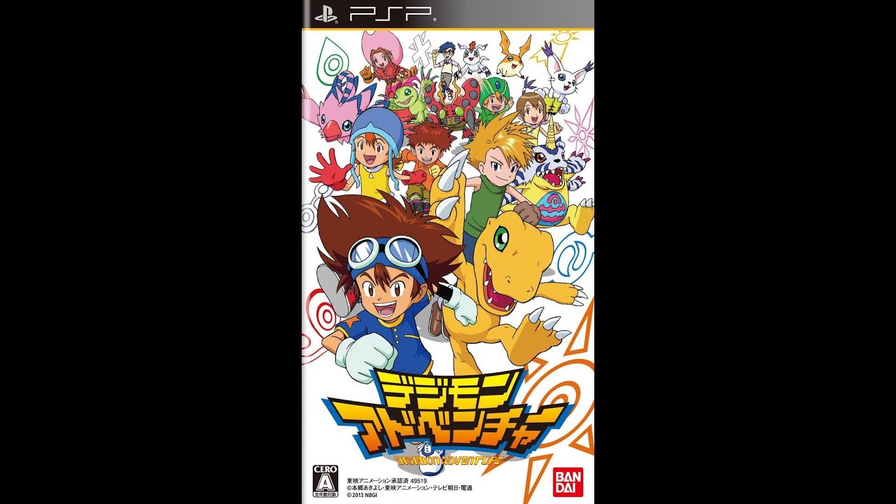 Gameplay découverte de Digimon Adventure (PSP) (voir description/see the description)