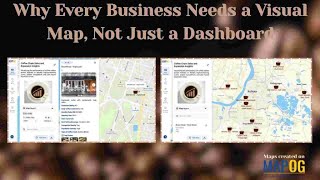 Why Every Business Needs a Visual Map, Not Just a Dashboard #mapog #gis #business #viral #video