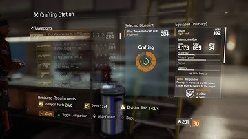 The Division™ 204 First Wave Vector 45 ACP - First 6 Crafts...