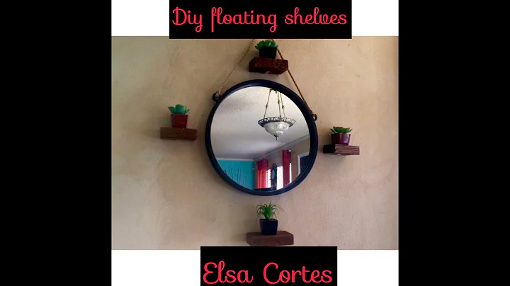 DIY Floating Shelves with Elsa Cortes