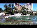 LAS VEGAS BLV STRIP WALKING FROM CIRCUS CIRCUS CASINO TO THE MIRAGE HOTEL&CASINO