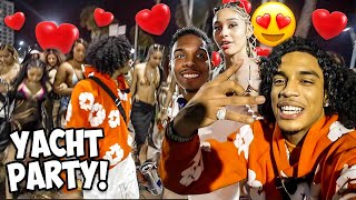 JAY CINCO AND DESHAE FROST THROW THE BIGGEST YACHT PARTY IN MIAMI !! 🤣😳 * Spring Break *