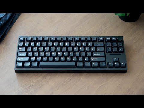 EPOMAKER P87 TKL Keyboard (Black) | Sound Test – Wisteria V1