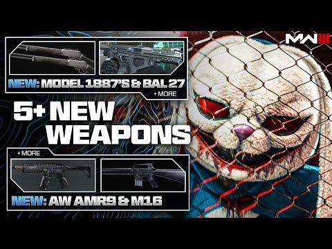 UNLOCK 5+ DLC Weapons in Season 3 Reloaded | SECRET Challenges, Model 1887, Auto M16 & ATLAS AMR9