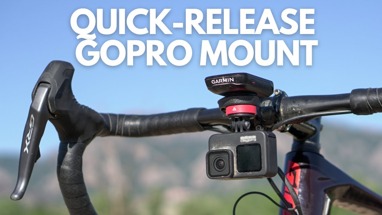 Infrarood Tactiel gevoel Onmogelijk The best GoPro mount for cycling - YouTube