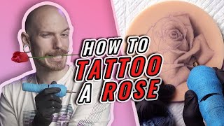 How to Tattoo a Rose | Tattoo Tutorial | Pony Lawson screenshot 5