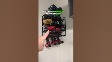 Power Tool Organizer & Space Saving Rack!