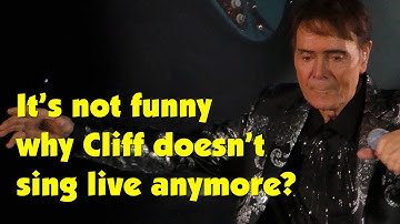 It’s not funny why Cliff doesn’t sing live anymore?