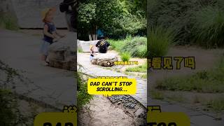 This Dad Chose His Phone...big Mistake