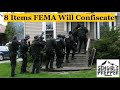 8 items fema will confiscate in an emergency