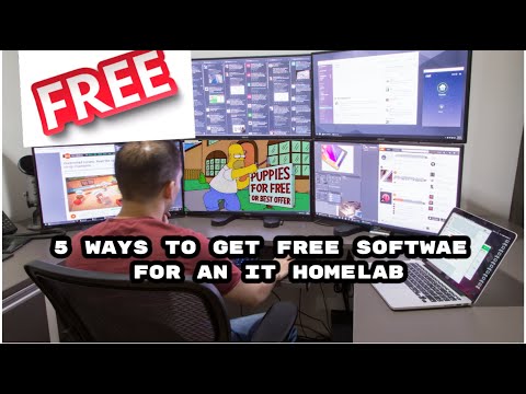 5 Ways to get free enterprise software for an I.T homelab