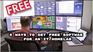 5 Ways to get free enterprise software for an I.T homelab screenshot 4