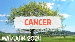 ♋ CANCER ♋🌼 MAI / JUIN 2024 🌼✨ Résilience et gratitude vous caractérisent ! ✨