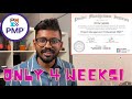 How I passed my PMP Exam in just four weeks!!!