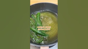 Thumbnail of IT TURNS OUT THIS IS HOW TO COOK GREEN CHILI SAMBAL SO IT DOESN'T SMELL STAINLY!