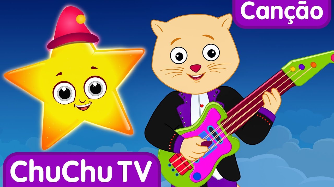 Brilha Estrelinha (Twinkle Twinkle Little Star) | Canções Infantis em Português | ChuChu TV Cutians