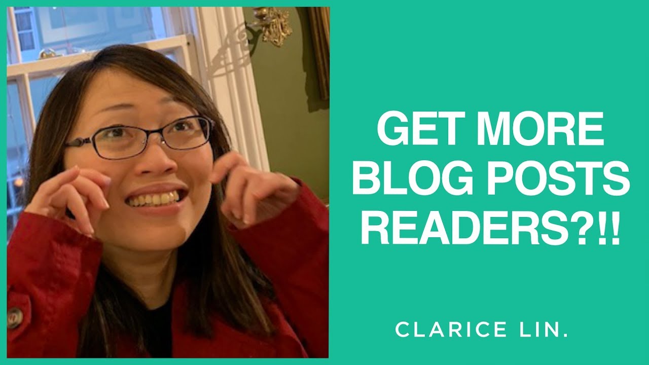 How to get more people to read your blog posts? - YouTube