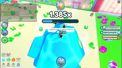 breaking a massive comet in pet simulator x