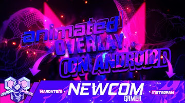 create a abstract animated overlay on android | animated overlay | kush editz