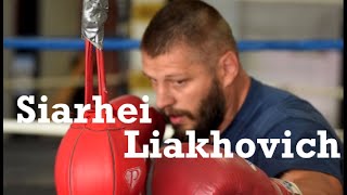 Siarhei Liakhovich is a Belarusian professional boxer who held the WBO heavyweight title in 2006.