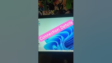 Connection Details...| Day-0783| Windows Tips #techreels #reel #short #windows11tips #windows11