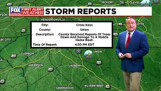 Temperatures rise as storm chances increase