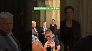 Noel Gallagher On His Way To The First Oasis Live 25 Heaton Park Gig In Manchester