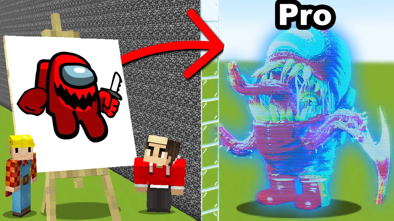 Why I Cheated With PRO DRAW In A Build Battle... - YouTube