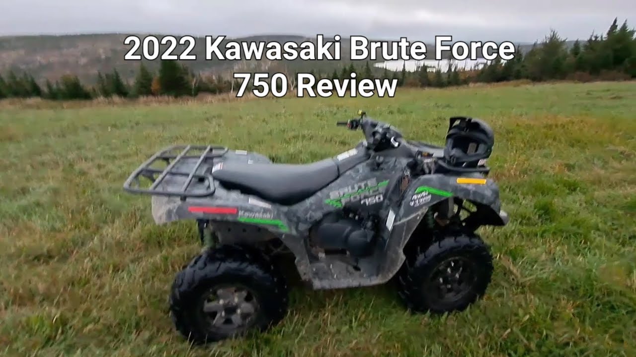 2022 Kawasaki Brute Force 750 Review YouTube