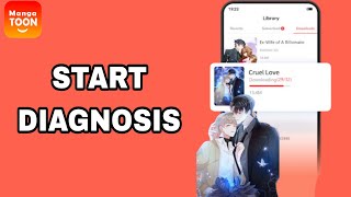 How To Start Diagnosis On MangaToon App screenshot 3