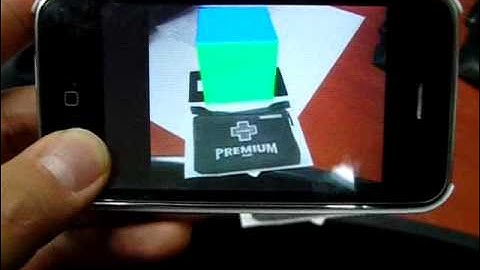 Marker Tracking on iPhone 3G for Augmented Reality