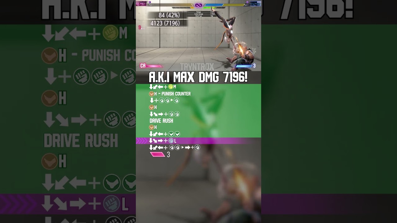 AKI MAX DAMAGE COMBO 