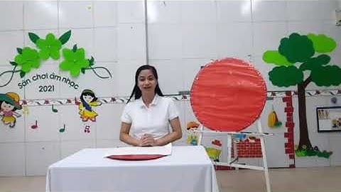 Tạo hình: tạo hình con cá từ lá cây (trẻ MG 3-4 tuổi). Trường MN Hoa Sứ-TPHD.