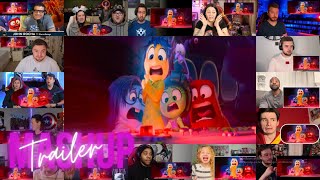 Inside Out 2 - Teaser Trailer Reaction Mashup 🥰😂 - Pixar - 2024