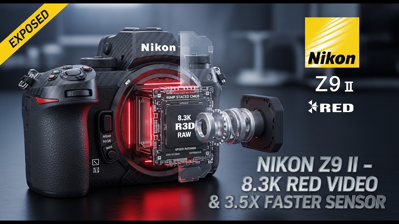 Nikon Z9 II EXPOSED - 8.3K RED Video & 3.5x Faster Sensor! - YouTube