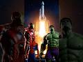Rocket Launch Rescue! Spider Man, Iron Man & Hulk vs Saboteurs 🚀⚡#SpiderMan #IronMan #Hulk