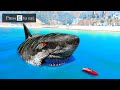 PLAYING as a GIANT SHARK in GTA 5!