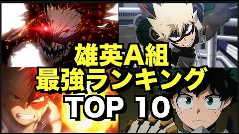 ヒロアカ 1年a組 強すぎるチートキャラクター最強ランキング 僕のヒーローアカデミア 考察 No 318まで ネタバレ注意 Mp3