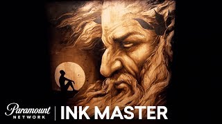 Make It Stain: Testing Contrast  Flash Challenge | Ink Master: Return of the Masters