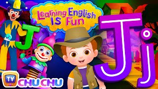 Learning English Is Fun™ | Alphabet “J” | ChuChu TV Phonics & Words Learning For Preschool Children