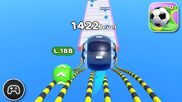 Level Up Balls - Gameplay Walkthrough Part 19 - Racing Game Levels 83-85 (iOS, Android)